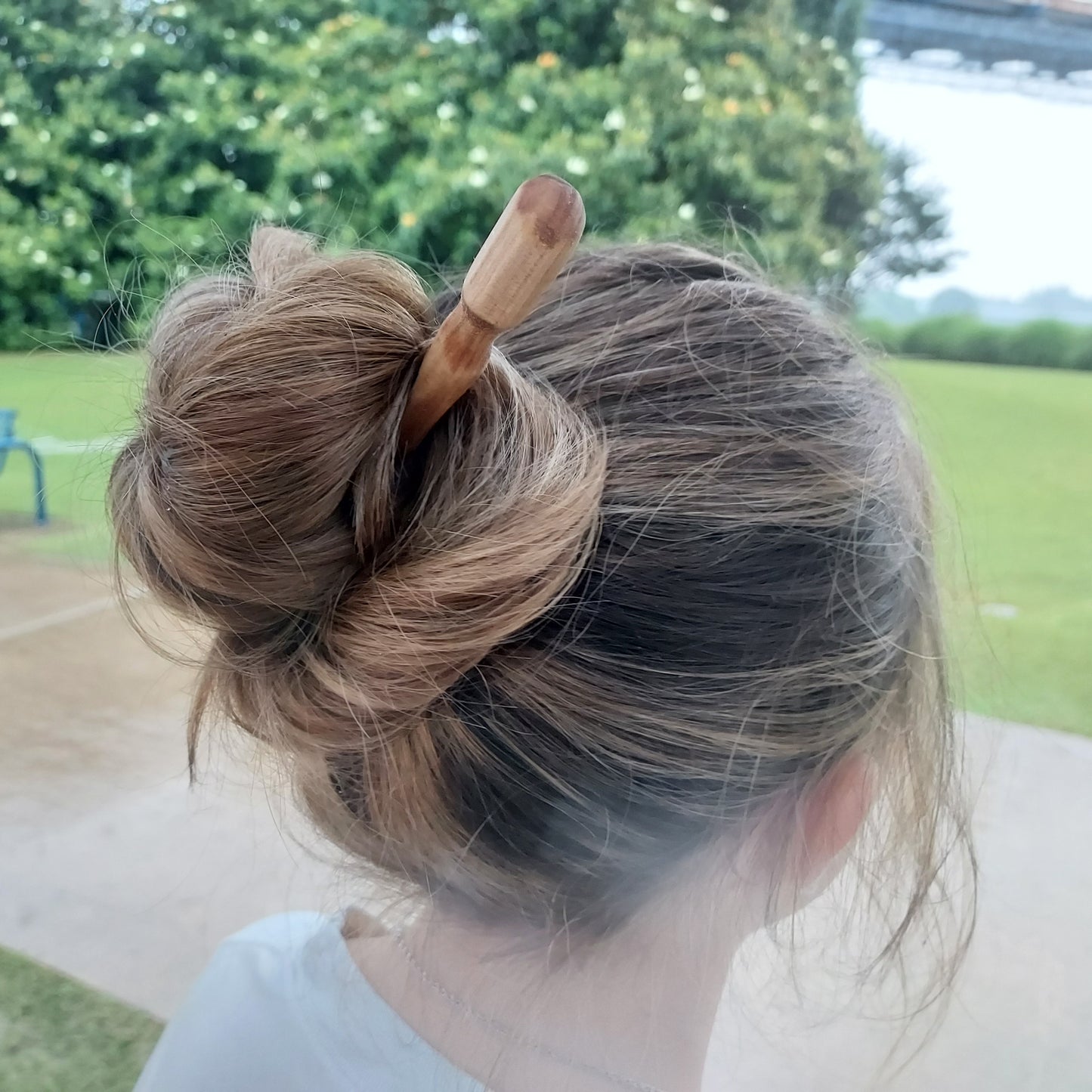 Handcrafted Maple Hair Pin | Hardwood Hair Stick | Made in Chattanooga