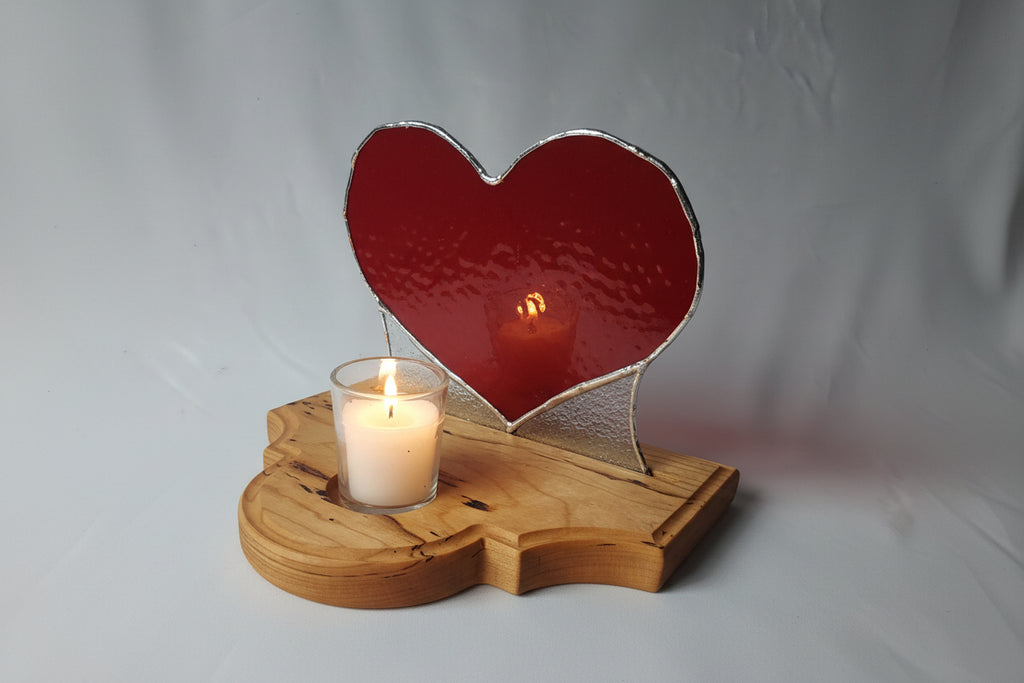 Hearth Light Stained Glass Display Base (Finished)