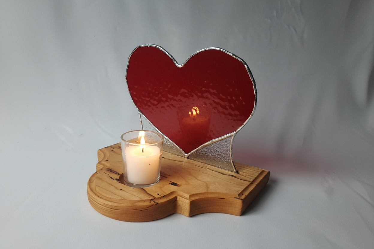 Hearth Light Stained Glass Display Base (Finished)
