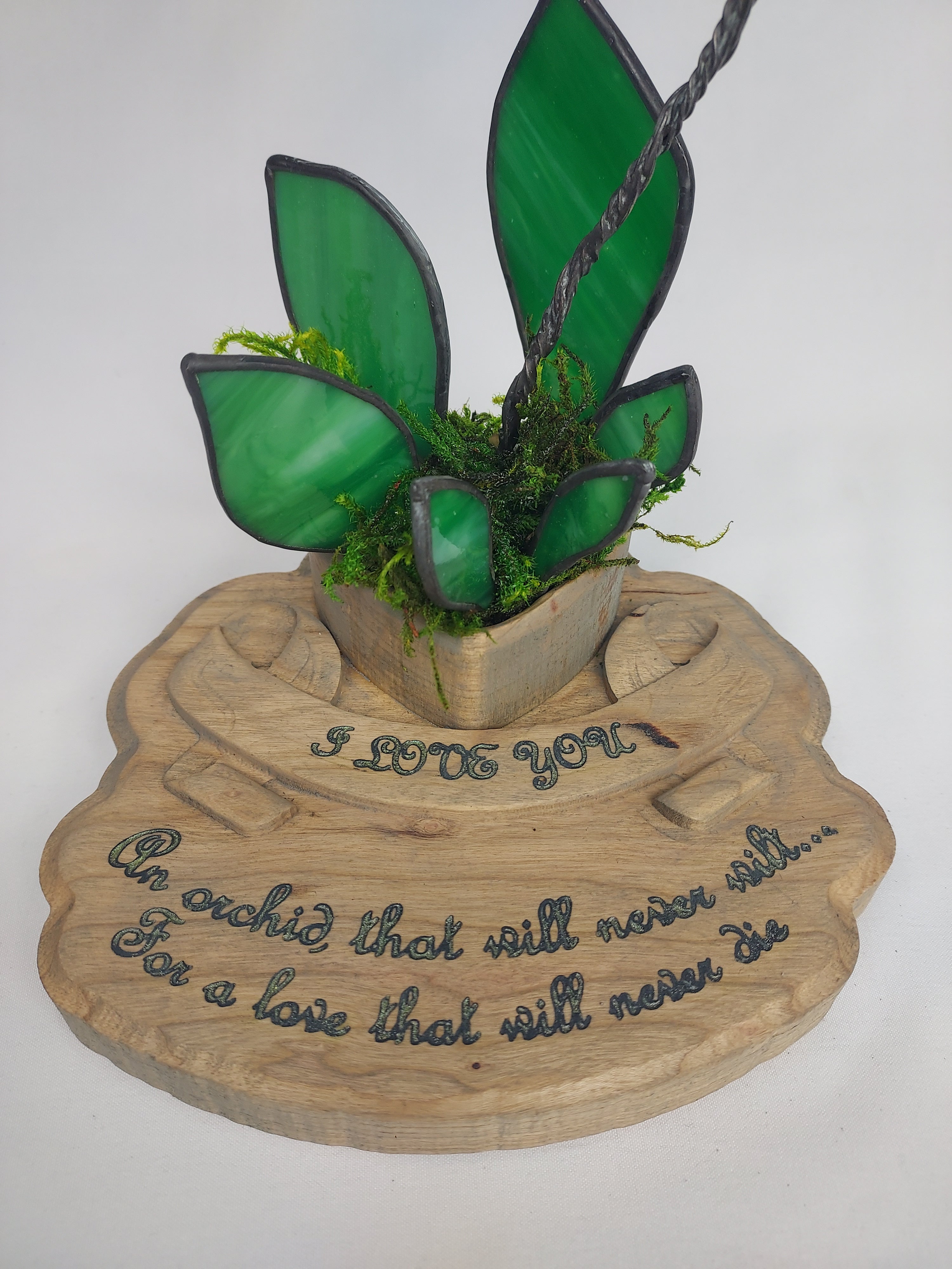 Midnight Amethyst Eternal Orchid - Valentine's Day Series