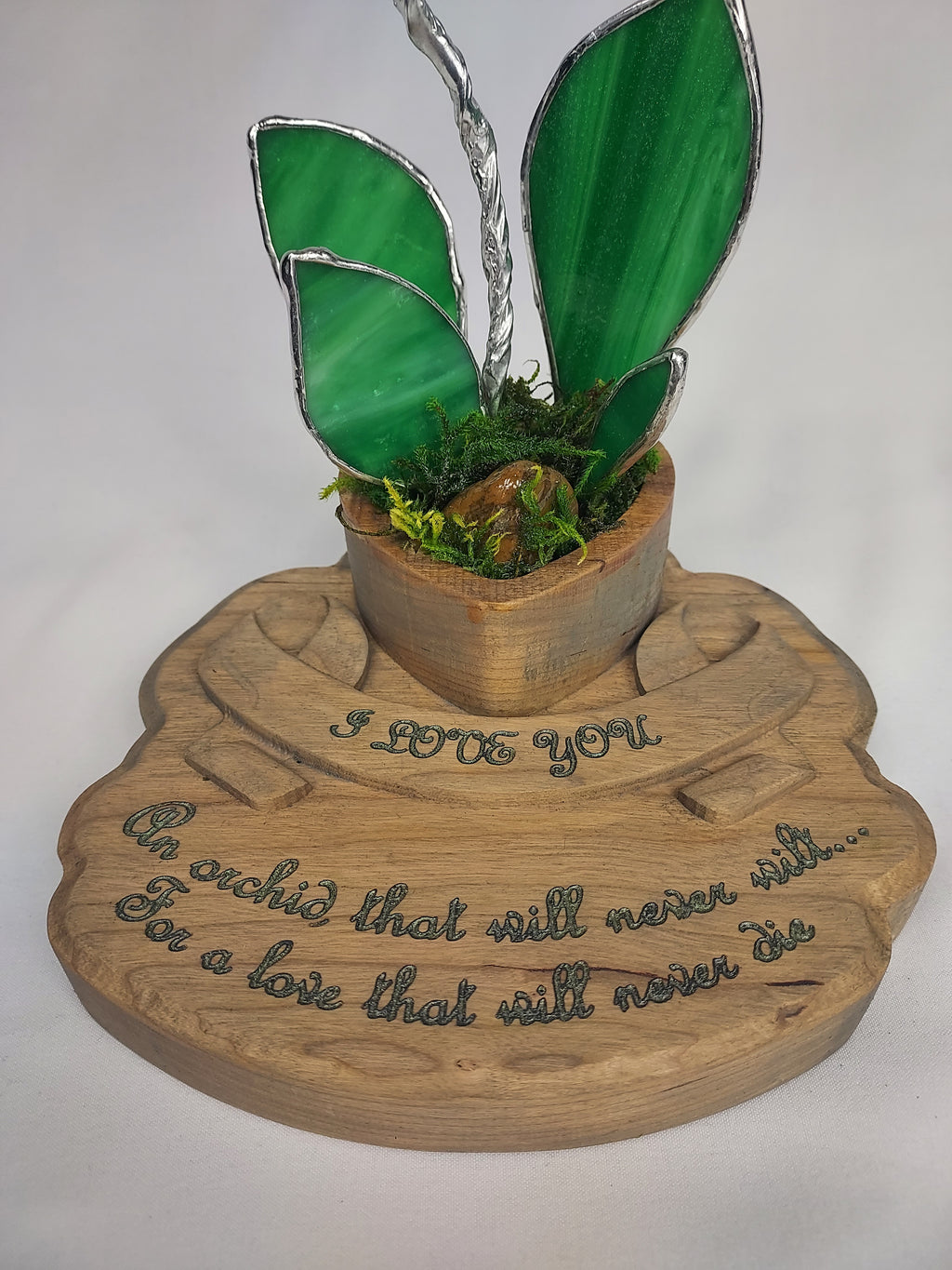 Ocean Blue Eternal Orchid - Valentine's Day Series