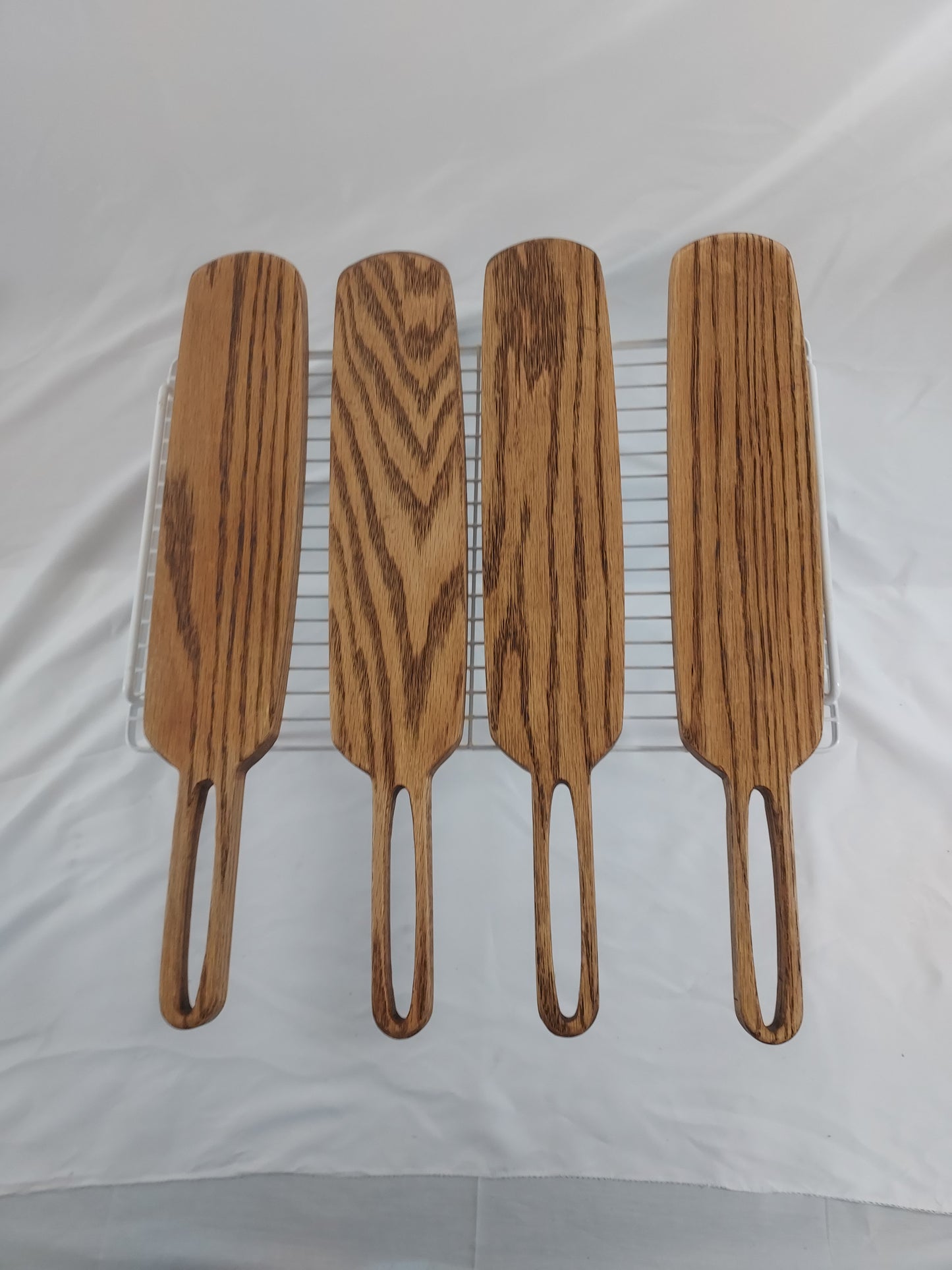 Handcrafted Oak Beer Flight Tray
