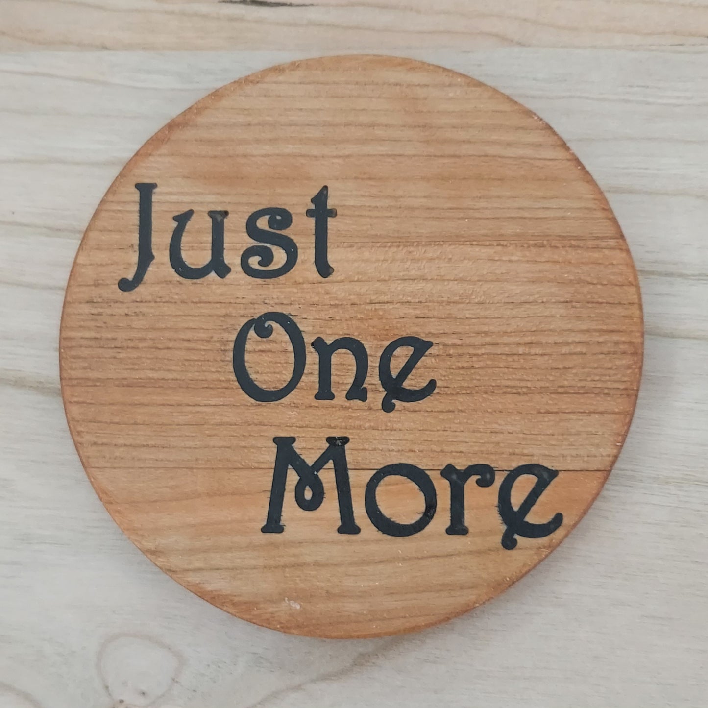 Handcrafted Cherry Hardwood Tennessee Coaster Set — Set of 6