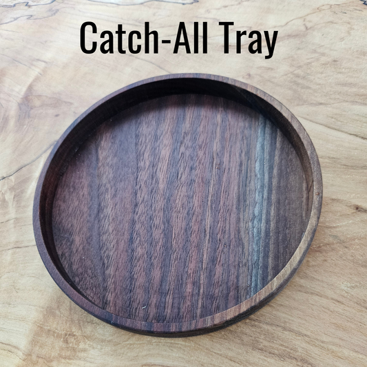 Handcrafted Walnut Catch-All Dish