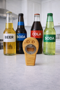 Handcrafted Cherry Wood Bottle Opener