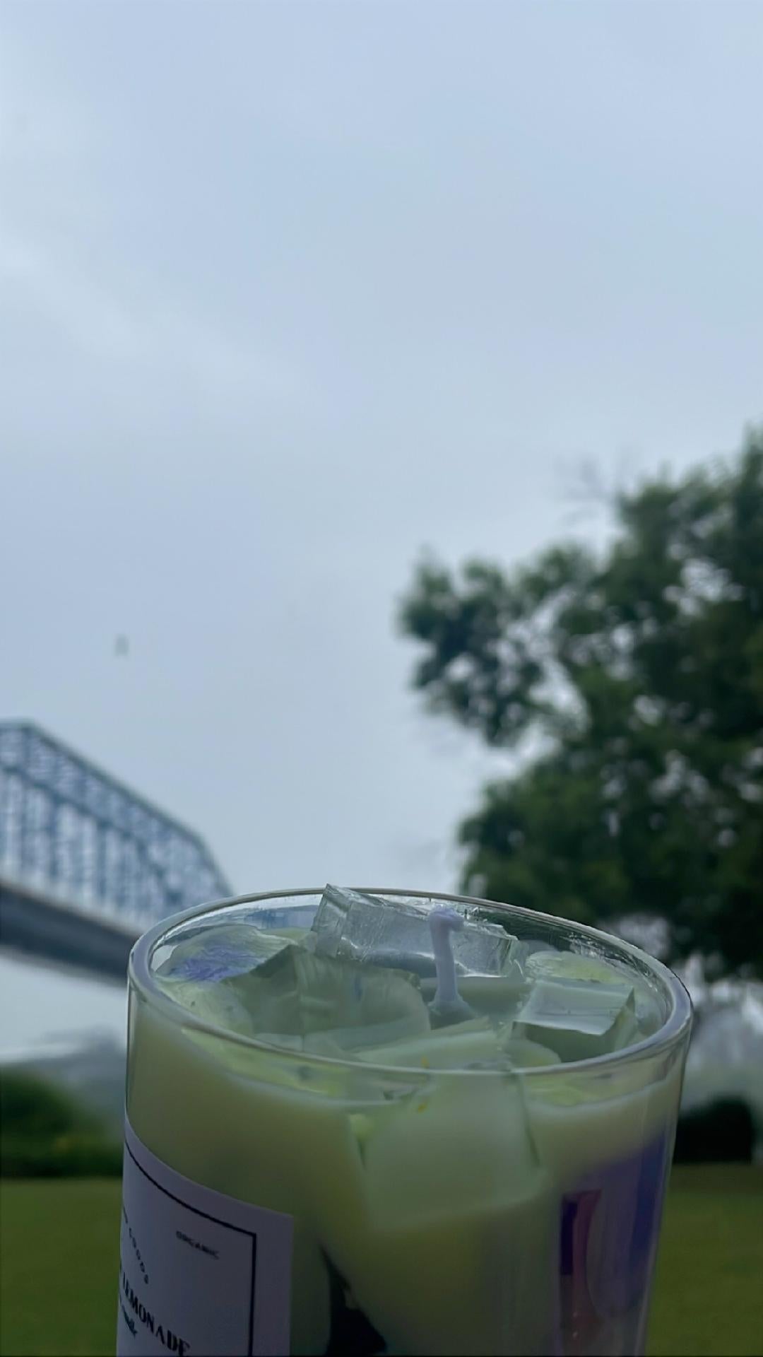 Iced Lavender Lemonade | Hand-Poured Soy Candle | Summer Collection