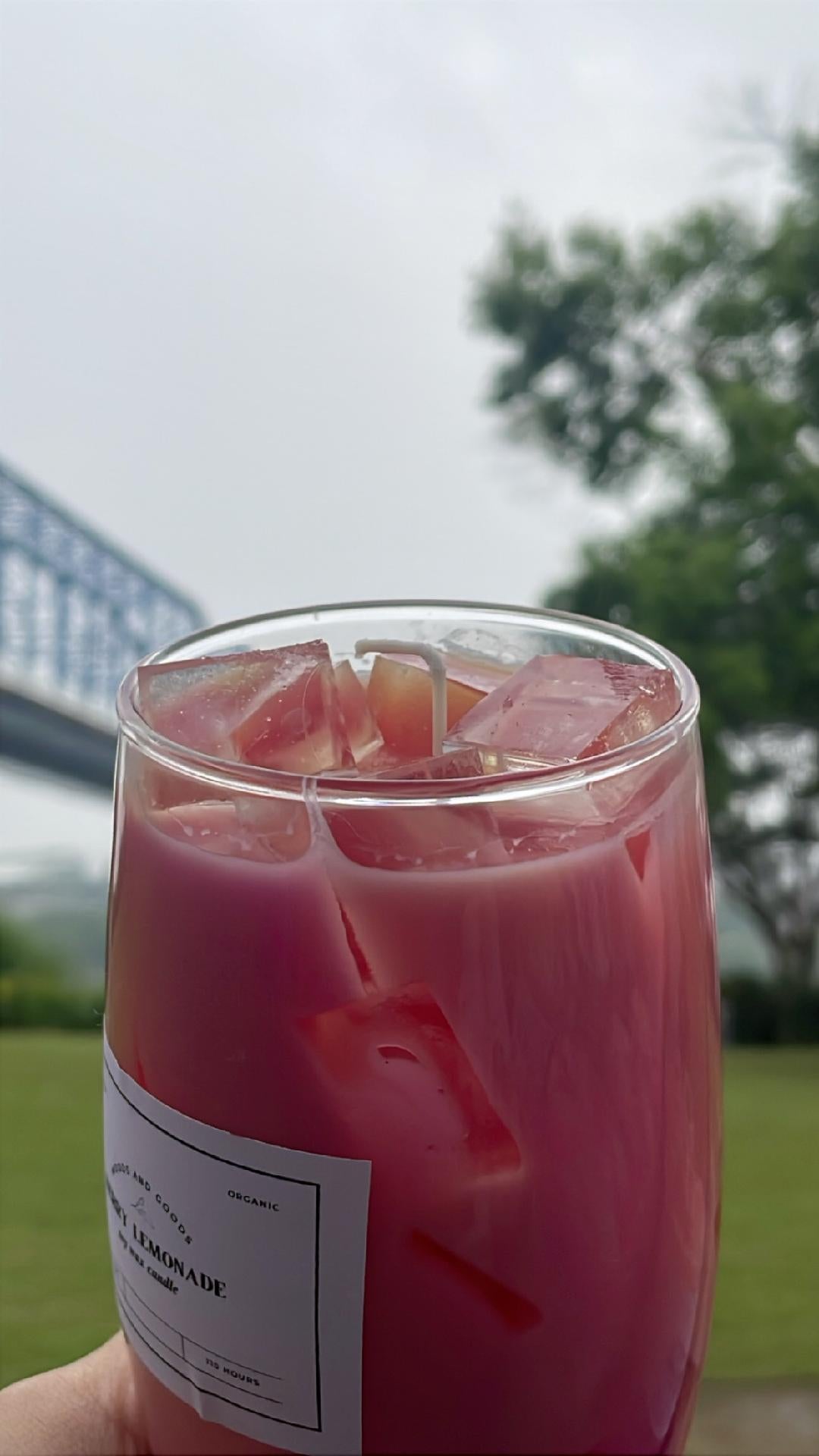 Iced Berry Lemonade | Hand-Poured Soy Candle | Summer Collection